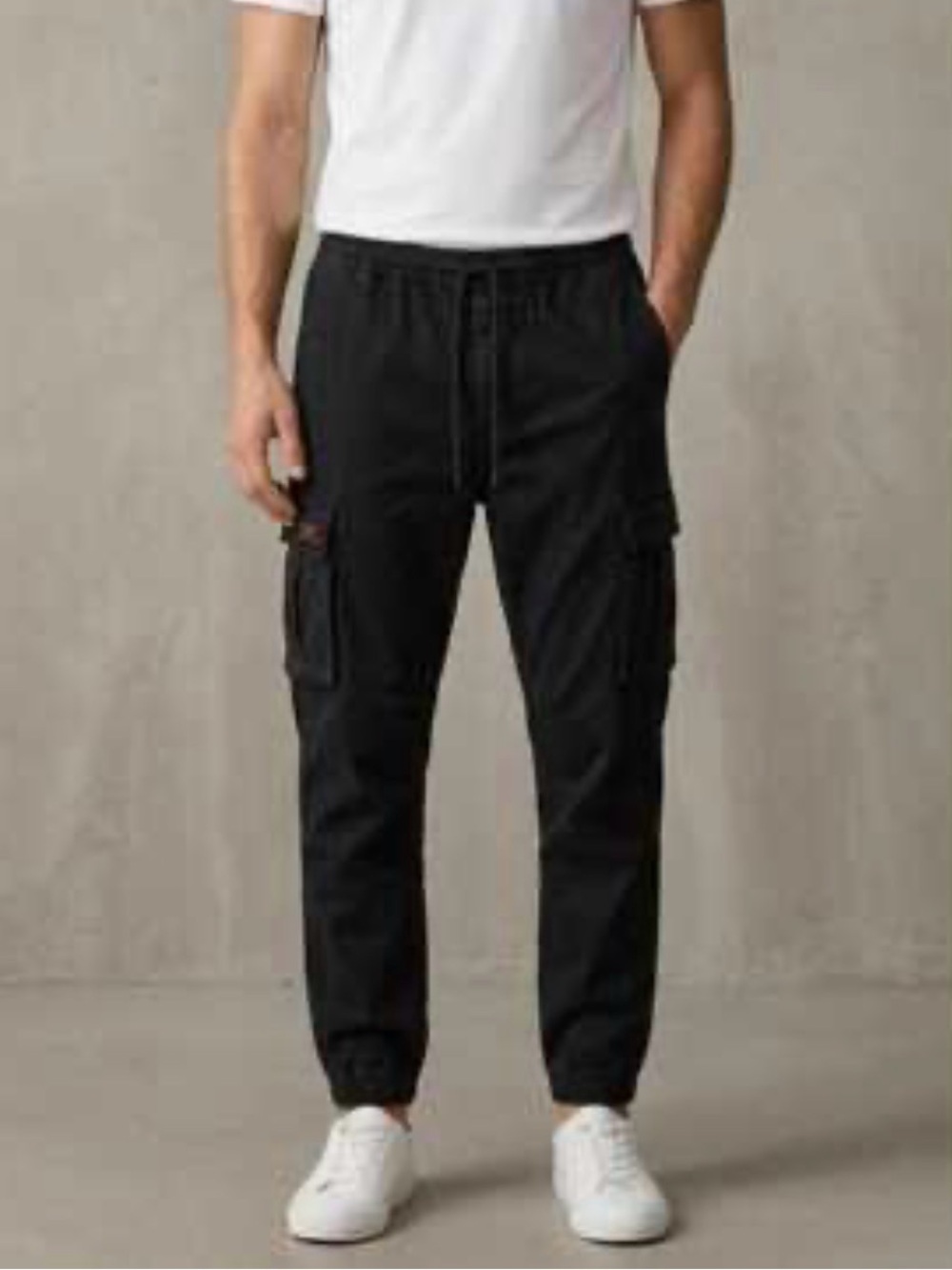 Zara, Hollister Two Pair Of Black Joggers Size S